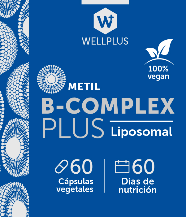 Vitamina B Complex Plus Liposomal Wellplus 60 Cápsulas Farmbox 4875