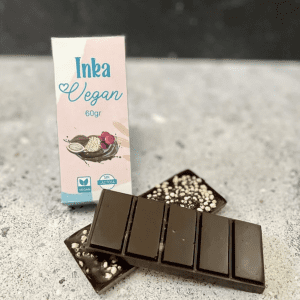 Chocolate Vegano Sin Azúcar Inka Vegan 60 gr